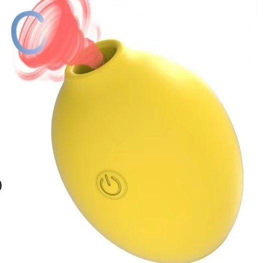 Lemon Shaped Clitoris Sucking G Spot Massager Sucker Lemon Vibrators Women