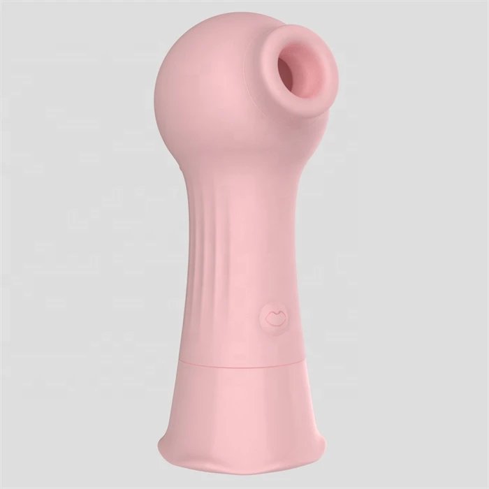Women's 7 Frequency Dildo Vibrator with Sucker for Clit Stimulation