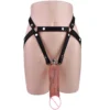 Direct Sales of New Bondage Toy Stretchy Bandage and Dildo Combination of Gay Adult Products for Lesbians