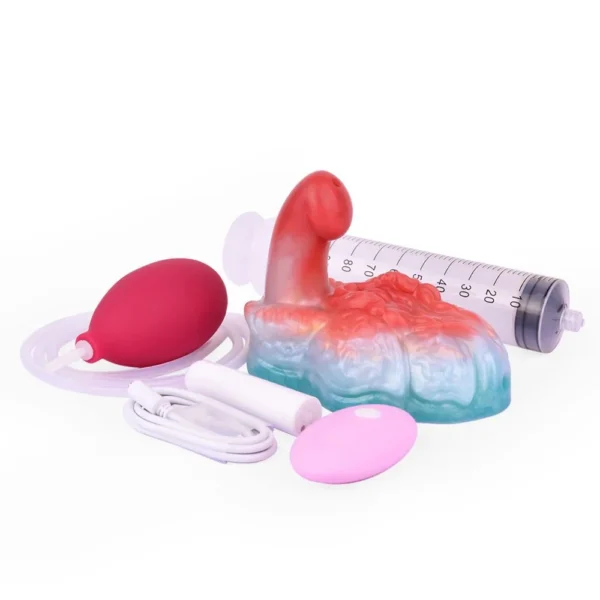 Soft Silicone Vibrating Squirting Sex Grinding Machine G-Spot Massage Stimulation Flirting Sex Toys for Couple