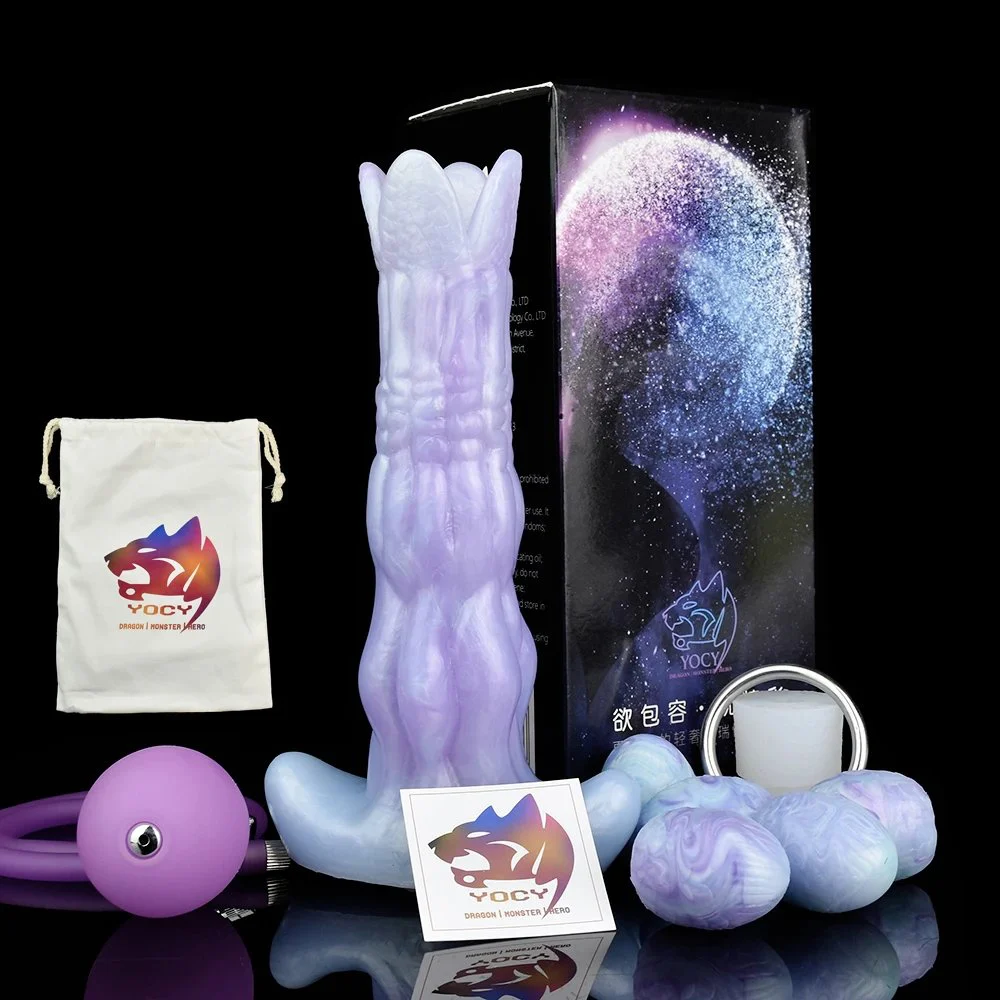 Fantasy Ovipositor Dildo with Eggs, Ovipositor Dildo with Gelatin Egg Shapes,Fantasy Alien Sex Toy for Women monster Dildo