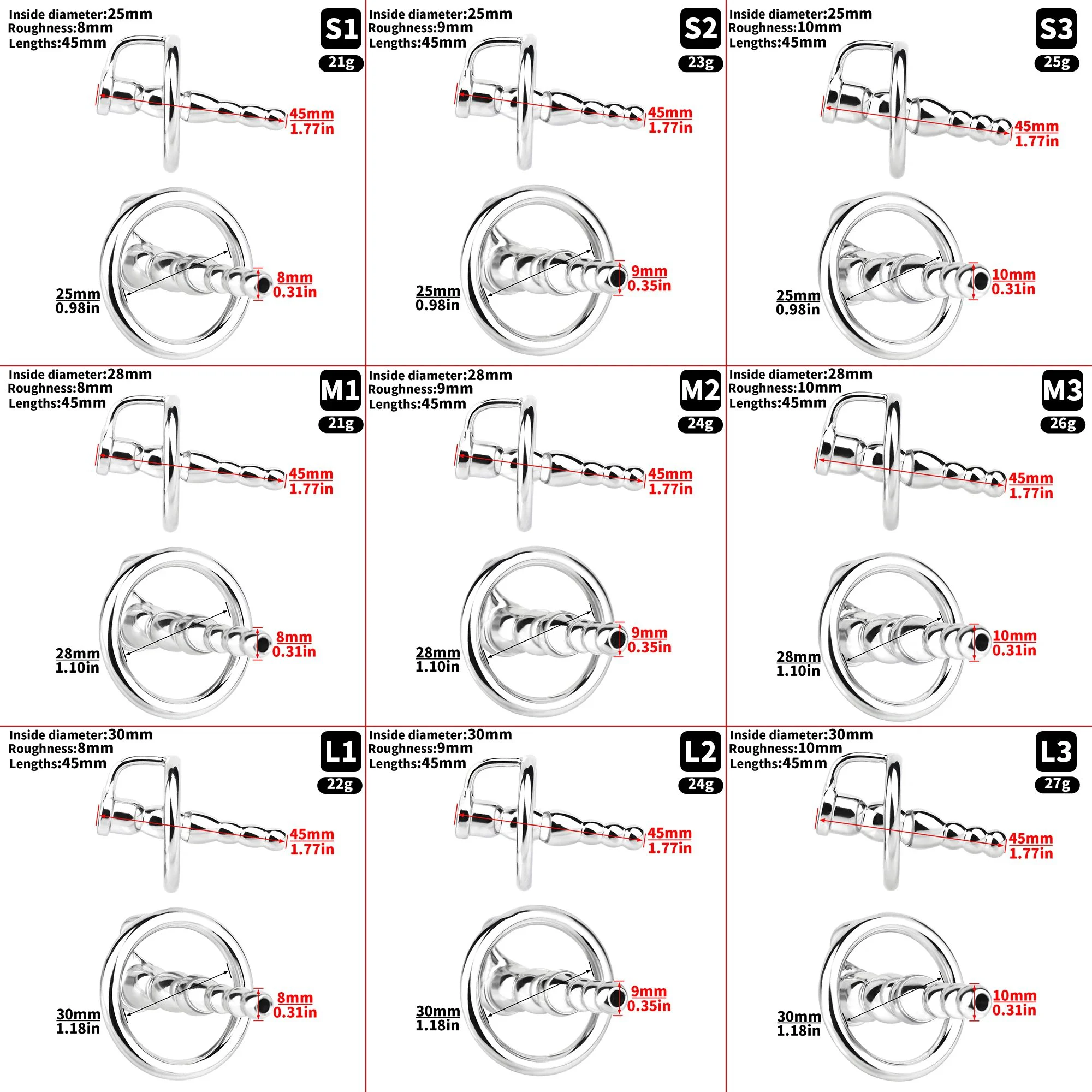 Male Urethral Sound Catheter Plug Sex Toy Wearable Metal Urethral Dilator Masturbation Stick Plug Urethral Catheter