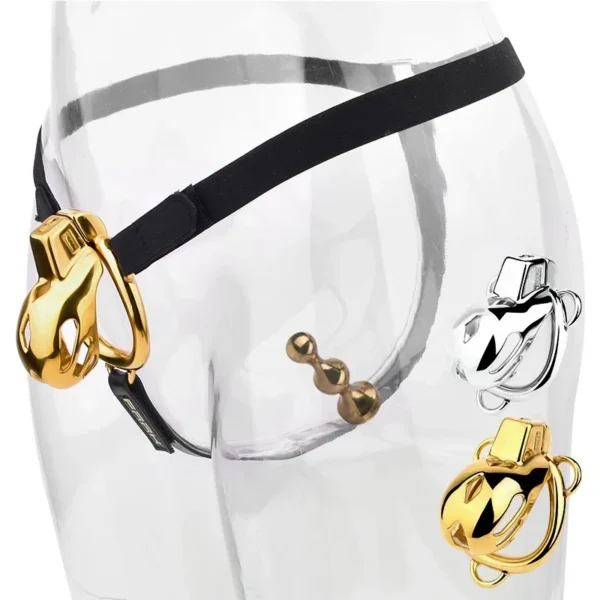 Cobra Chastity Cage Belt with Anal Plug,male Chastity Cage for Men,chastity Cage Sissy,chastity Cage Small,sex Toys for Men