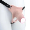 Simulation Male Penis Chastity Pants New Listing Safe Silicone Material Male Chastity Cage Penis Lock Opening Design