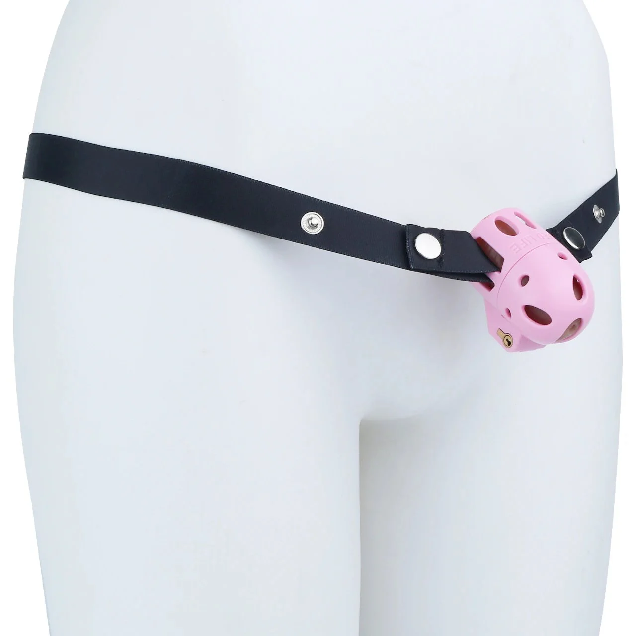 Capsule Shape Chastity Cage Device Lightweight No Base Ring Cock Cage with 9 Size Penis Ring ABS Penis Lock BDSM Fetish Toy