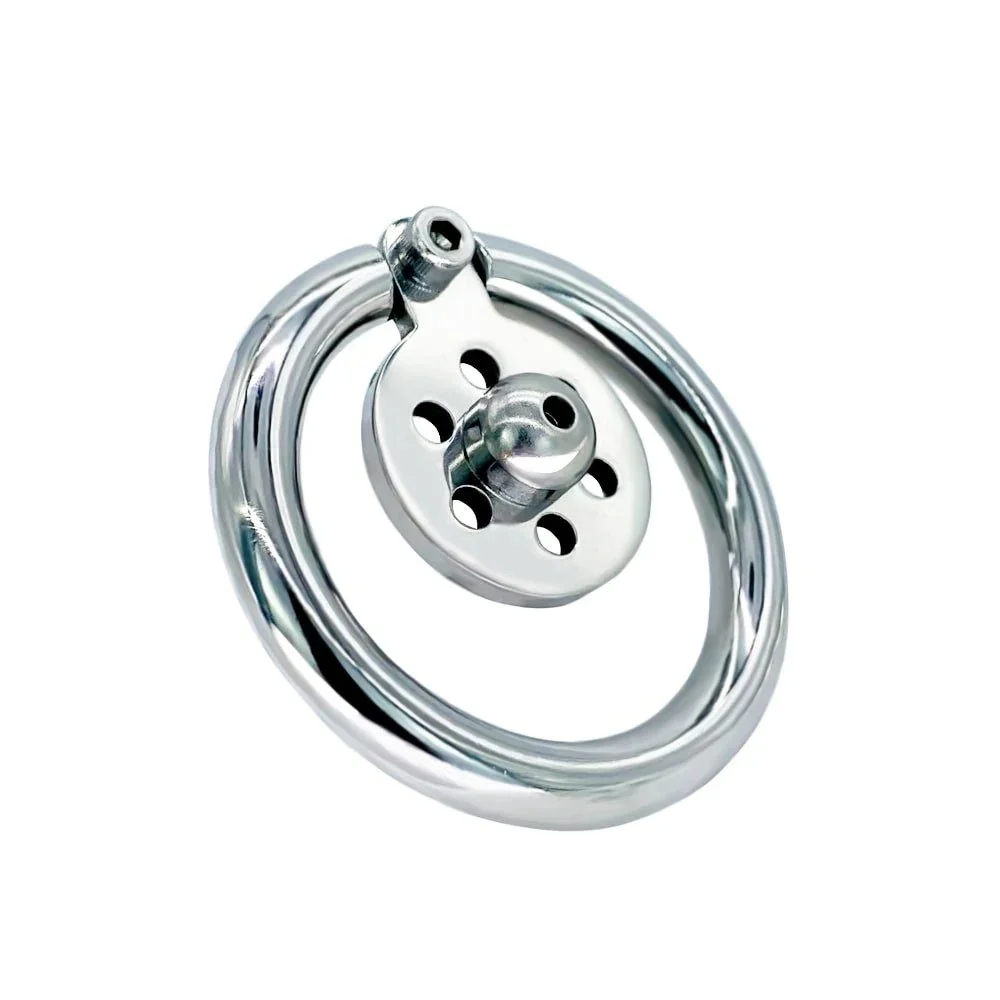 Catheter Stainless Steel Bird Cage Lock Bottle Cap Lock Chastity Lock Adult Sex Toys