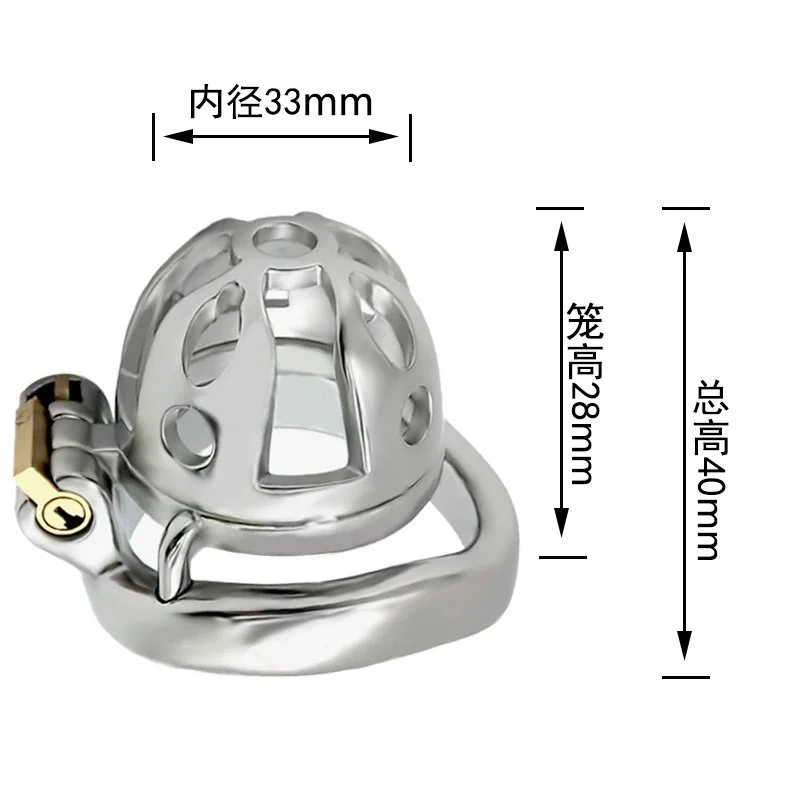 Control the Libido Bird Cage Lock Male Sex Toy with High Quality