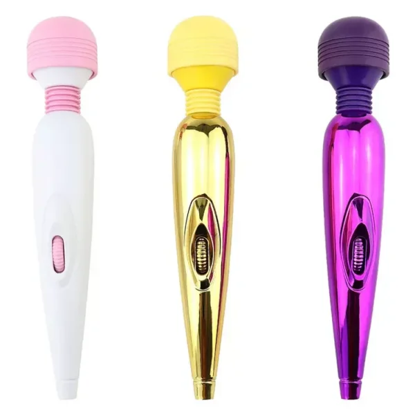 Rechargeable USB Waterproof AV Wand Message Sex Toys for Women Wand Vibrator