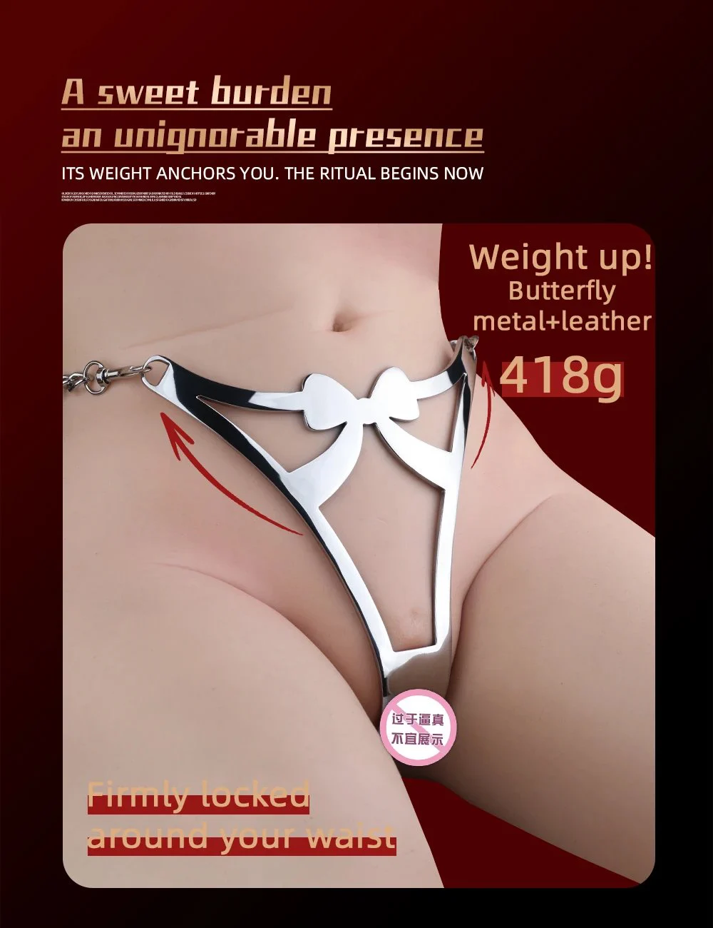 Invisible Female Chastity Device Belt Underwear Briefs Harness Leather Adult Game Sex Toys for Women Sexy Toys