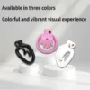 Sissy Chastity Cage, Metal Urethral Plug Small Male Chastity Cage,Chastity Device Urethral BDSM Sex Toys for Men