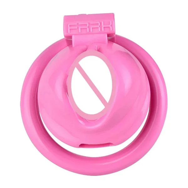 Small Ultra-simulation Chastity Cage With 4 Sizes Lock Cock Ring for BDMS Sissy Gay Customer Male Cock Cage Adult SexToys