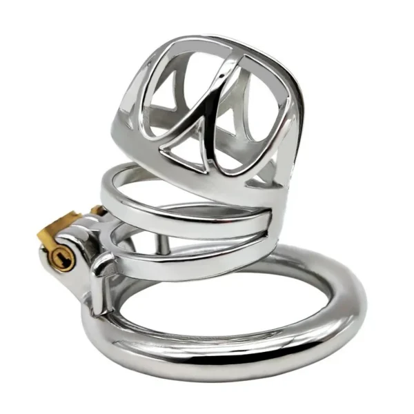 Spiked Cock Cages Delay Ejaculation Cock Cage with 4 Size Penis Ring Cage Chastity Cock Ring for Game