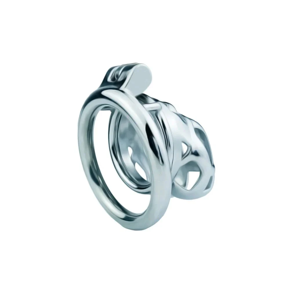 Metal Stainless Steel Lightweight Feeling Chastity Lock Cages Lust Control Device For Men Adult Sex Toys