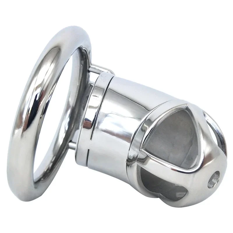 Stainless Steel Chastity Male Penis Cage Male Chastity Device With Catheter 4 Size Cock Rings Adult Product
