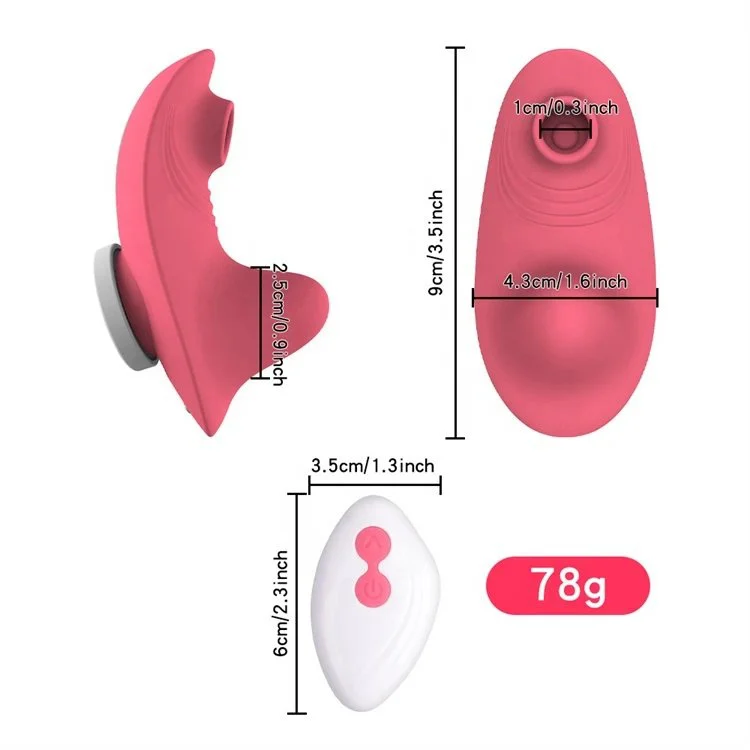 Remote Control Sexy Underwear Panties Vibrator Clitoris Sucker Female Clit Sucking Vibrator for Women