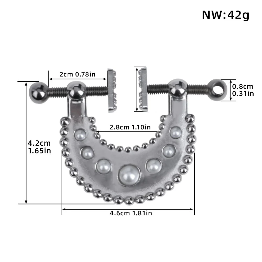 6 Style Lovely Breast Clip for Female Sex Toy Nipple Play Crystal Chain Nipple Clamps Bondage Breast Restraints