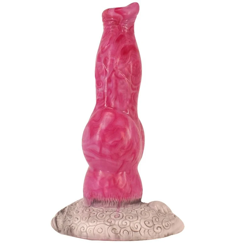 8.5 Inch Vibrator Fantastic Animal Erotic Sex Toy Monster Dildo Gory Color Realistic Dog Dildo for Women