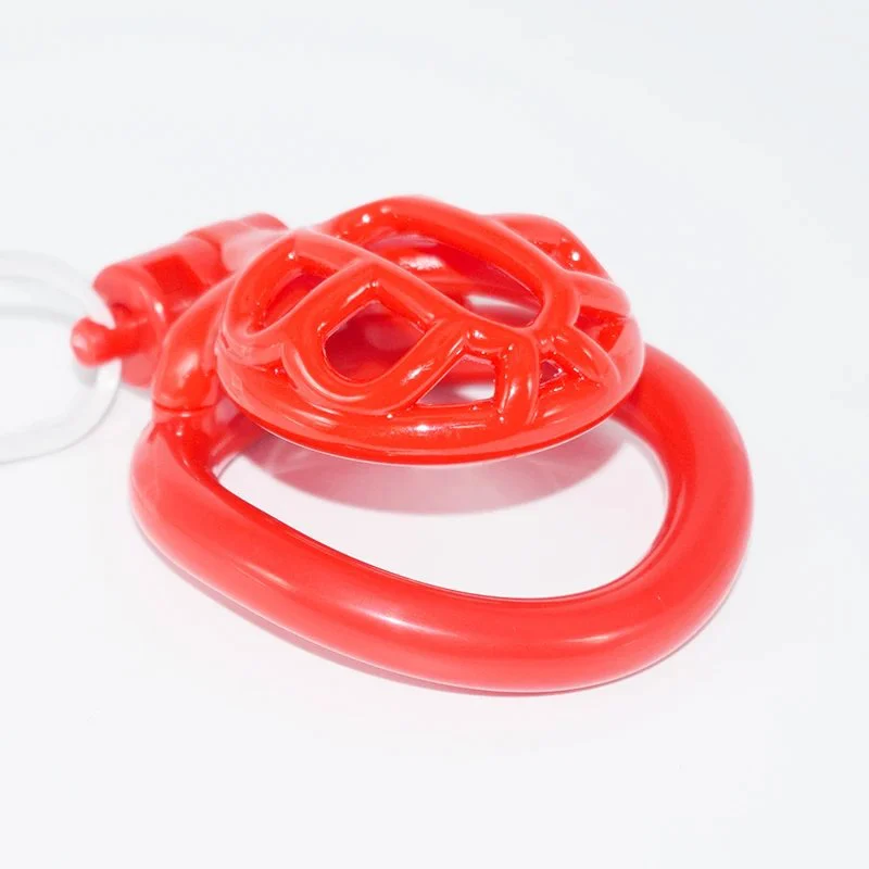 High Quality Resin Male Chastity Lock Plastic Cock Cage Device for Men Fetish Toys With Delay Ejaculation