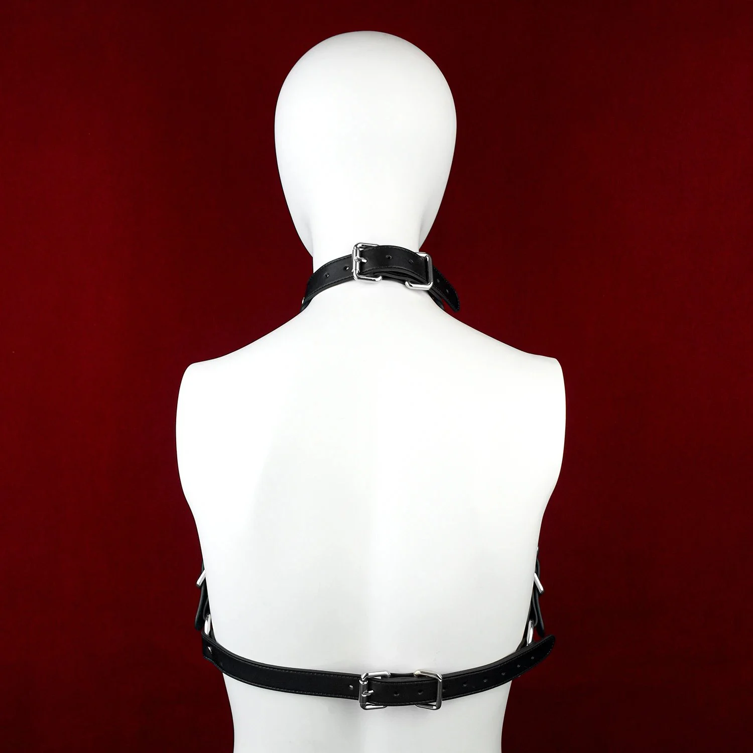 Pure Desire Goddess Body Leather Bondage Ideal for Roleplay Sexy Leather Highlights Your Figure 2 Colors Available