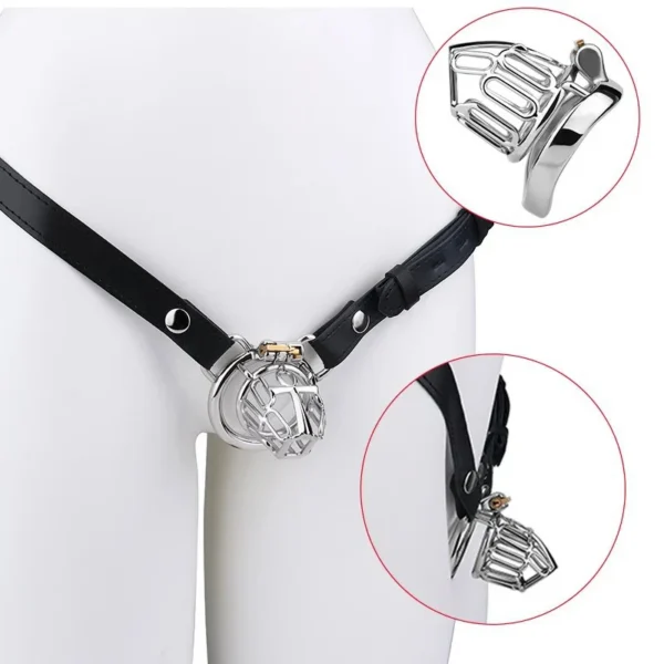 Stainless Steel Male Chastity Device Series Designed for BDSM Male Restraint Enthusiasts Breathable Penis Cage Adult Novelty Toy