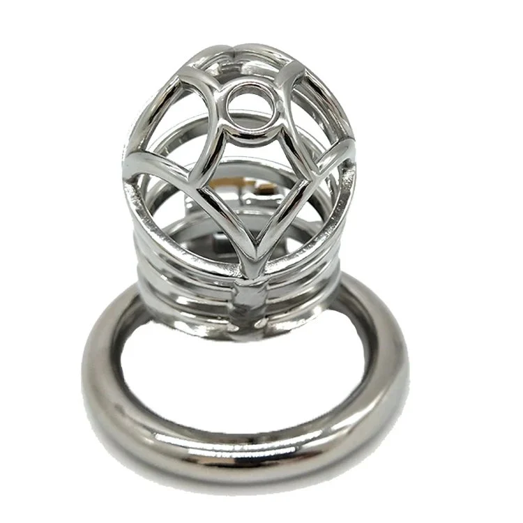Stainless Steel Metal Male Chastity Lock Cb Adult Anti-derailment Anti-masturbation Chicken Coop Couple Flirting Supplie