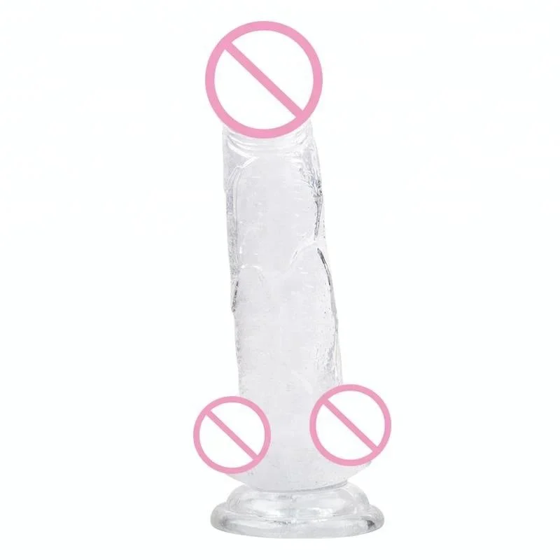 Realistic Sex Toy Suction Cup Strap on Big Dildo Toy for Women