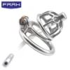 Total High 52mm 304 Stainless Steel Chastity Belt Cock Cage Sex Toys SM Male Chastity Device Cage Chastity