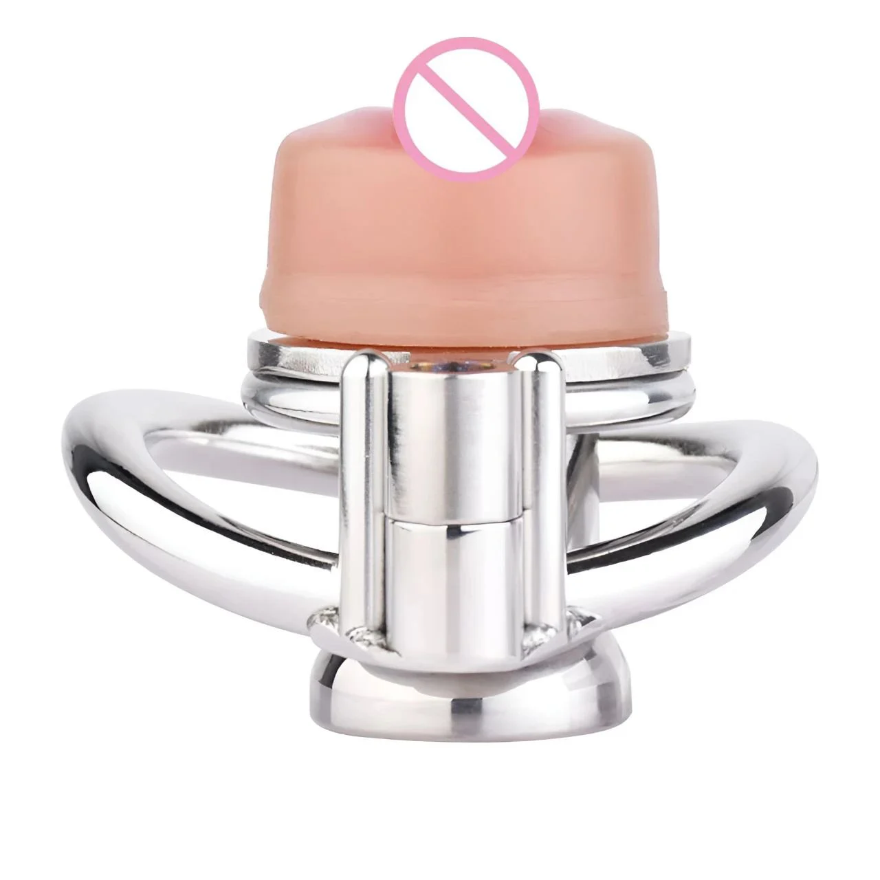 Transvestite Series Chastity Lock Cock Cages Adult Sex Toy Stainless Steel Male Chastity Cage Men's Cock Locks