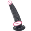 Sex Shop High Quality G-spot Dildo Silicone Artifical Penis Realistic with Ball for Women Pussy and Anal Bdsm Sex Toys