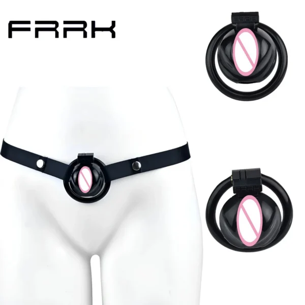 Sex Toy for Men Adult Erotic Urethral Lock BDSM Bondage Waist Belt Male Chastity Cock Cage Penis Sleeve Cockrings