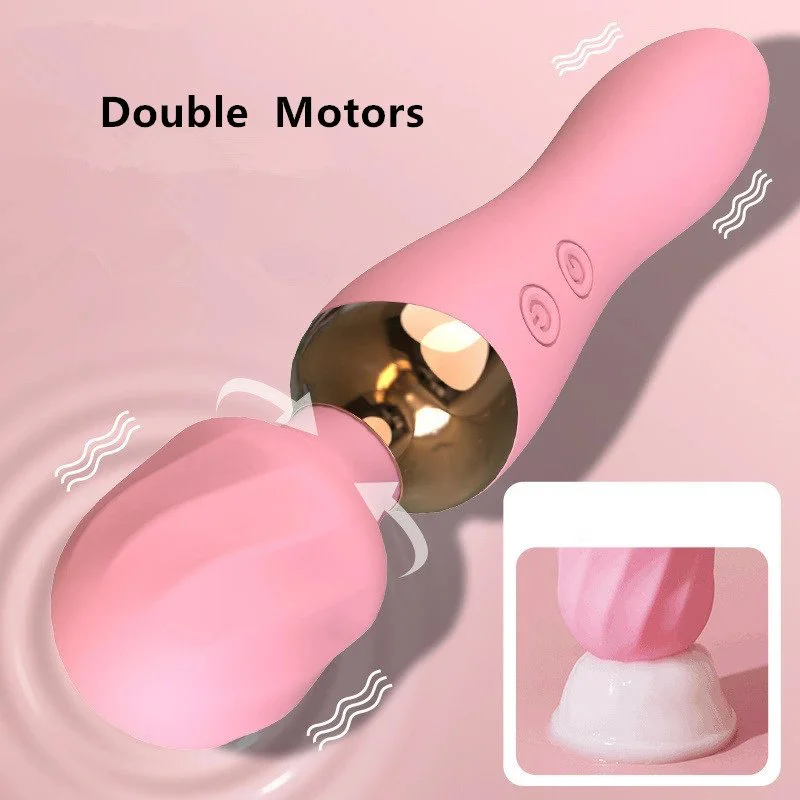 Rechargeable Multi-speed Massager Clit Stimulation G Spot AV Wand Vibrator Sex Toy Women