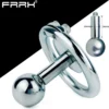 Sectionalized Negative Chastity Lock Length Adjustable Detachable Solid Stainless Steel Ball
