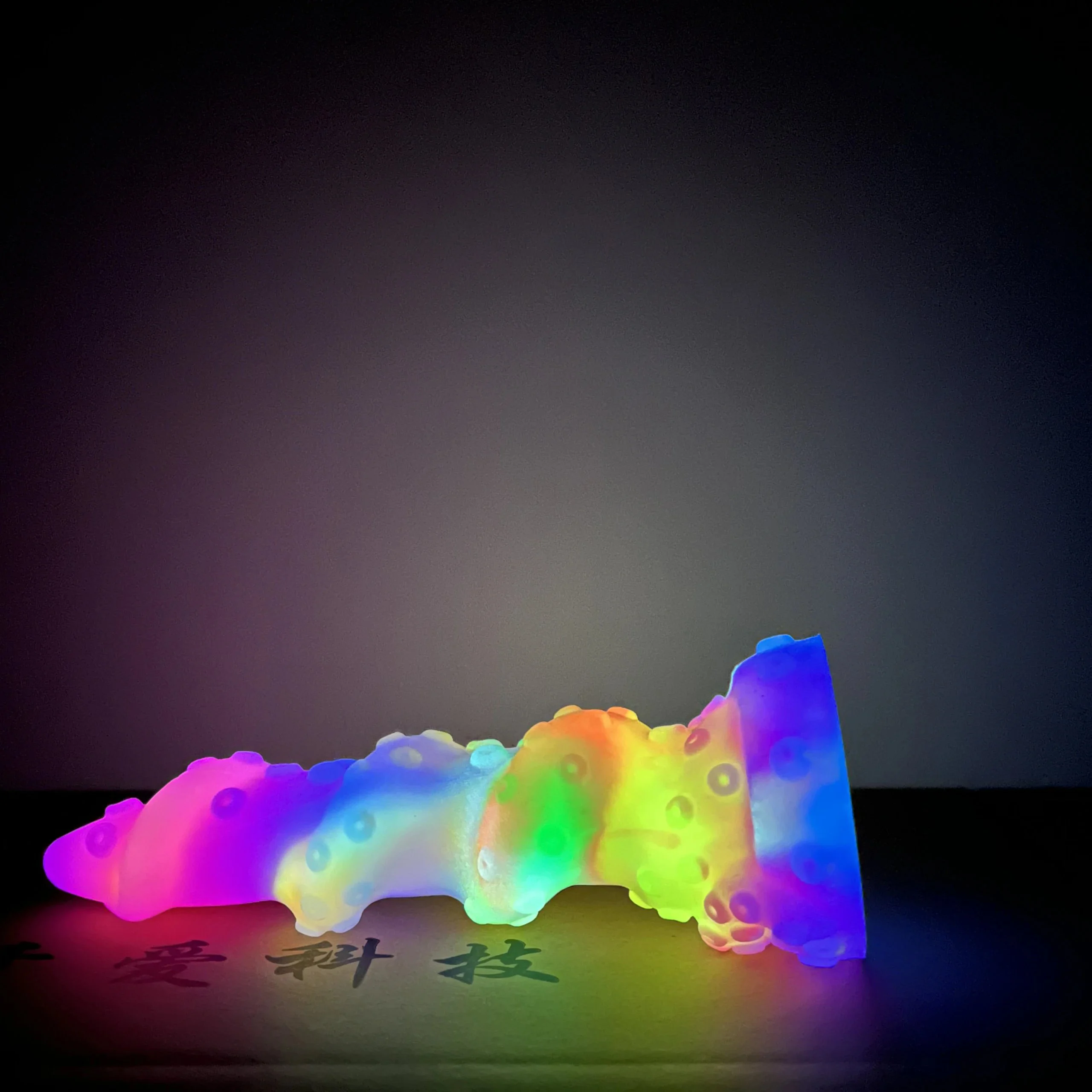 Glowing Toys Different Sized Long Anal Dildos for Women