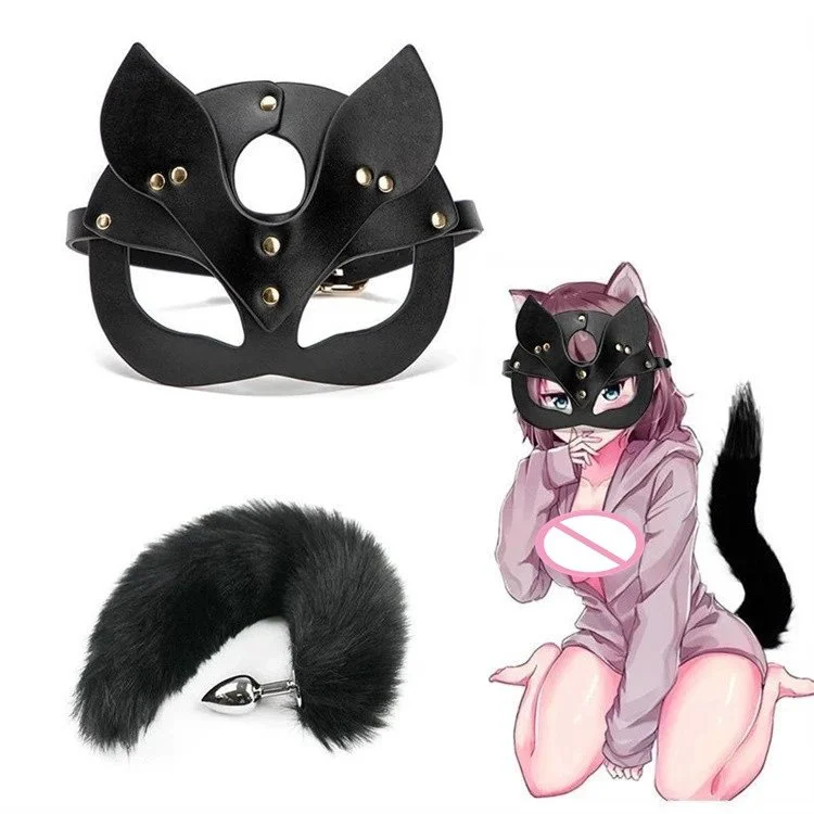 Sex Toys for Couple Adult Games Handcuffs Collar Vibrator Bondage Kit Leather Restraint Set