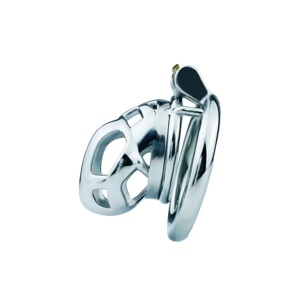 Metal Stainless Steel Lightweight Feeling Chastity Lock Cages Lust Control Device For Men Adult Sex Toys
