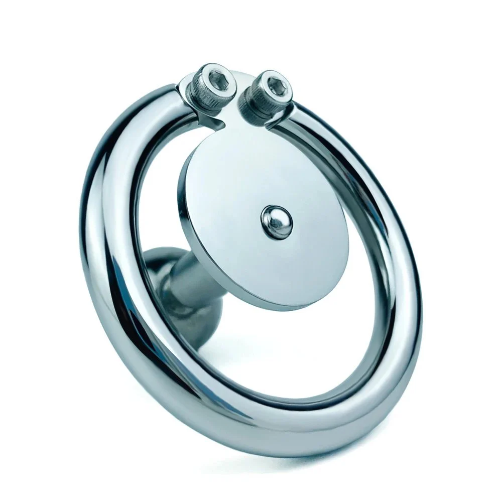 Sectionalized Negative Chastity Lock Length Adjustable Detachable Solid Stainless Steel Ball