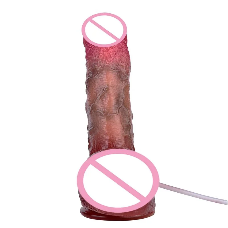 9 Inches Realistic Dildo Silicone Strap on Ejaculation Sex Toys for Women Skin Touch Squirting Penis Female Masturbator