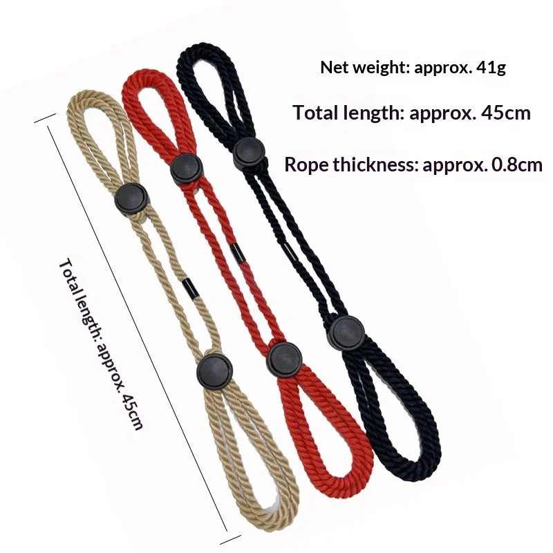 Sex Toys Cotton Rope Handcuffs Foot cuffs Multi functional Binding Restraint Alternative Adult Toys Couple Training