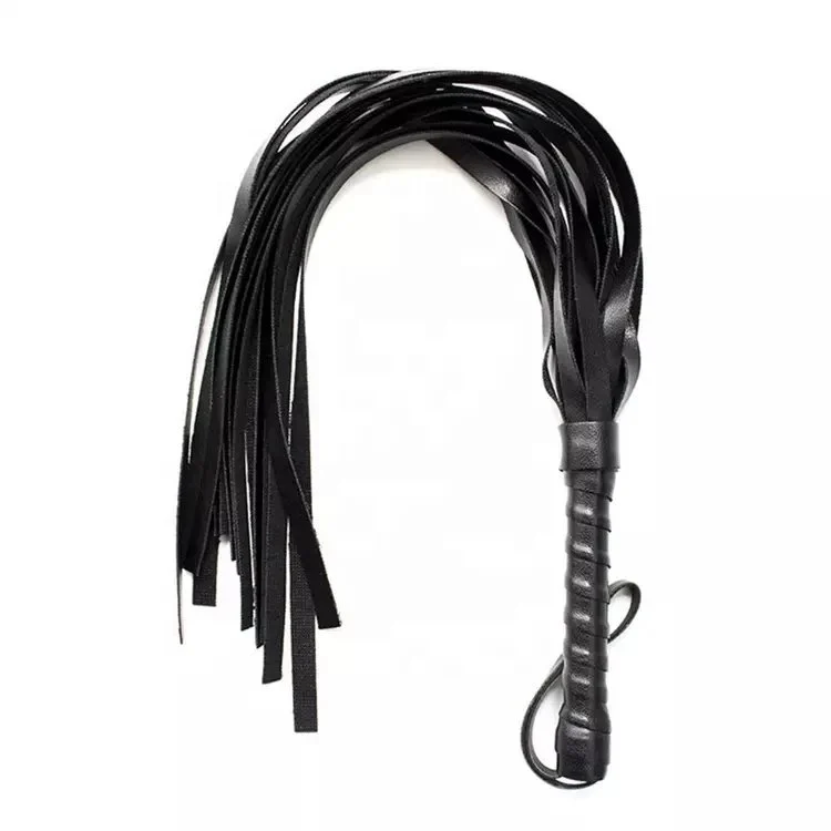 Sex Toys for Couples Game Leather Flogger Spanking Whip Sexy Soft Steel Fuzzy Furry Handcuffs