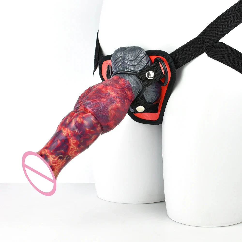Adult Female Solid Artificial Dildo Penis Women Man Masturbation Wearable Realistic Natural Silicone Dildo