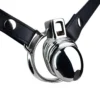 Stainless Steel Chastity Male Penis Cage Male Chastity Device Wearable Cock Cage With Belt