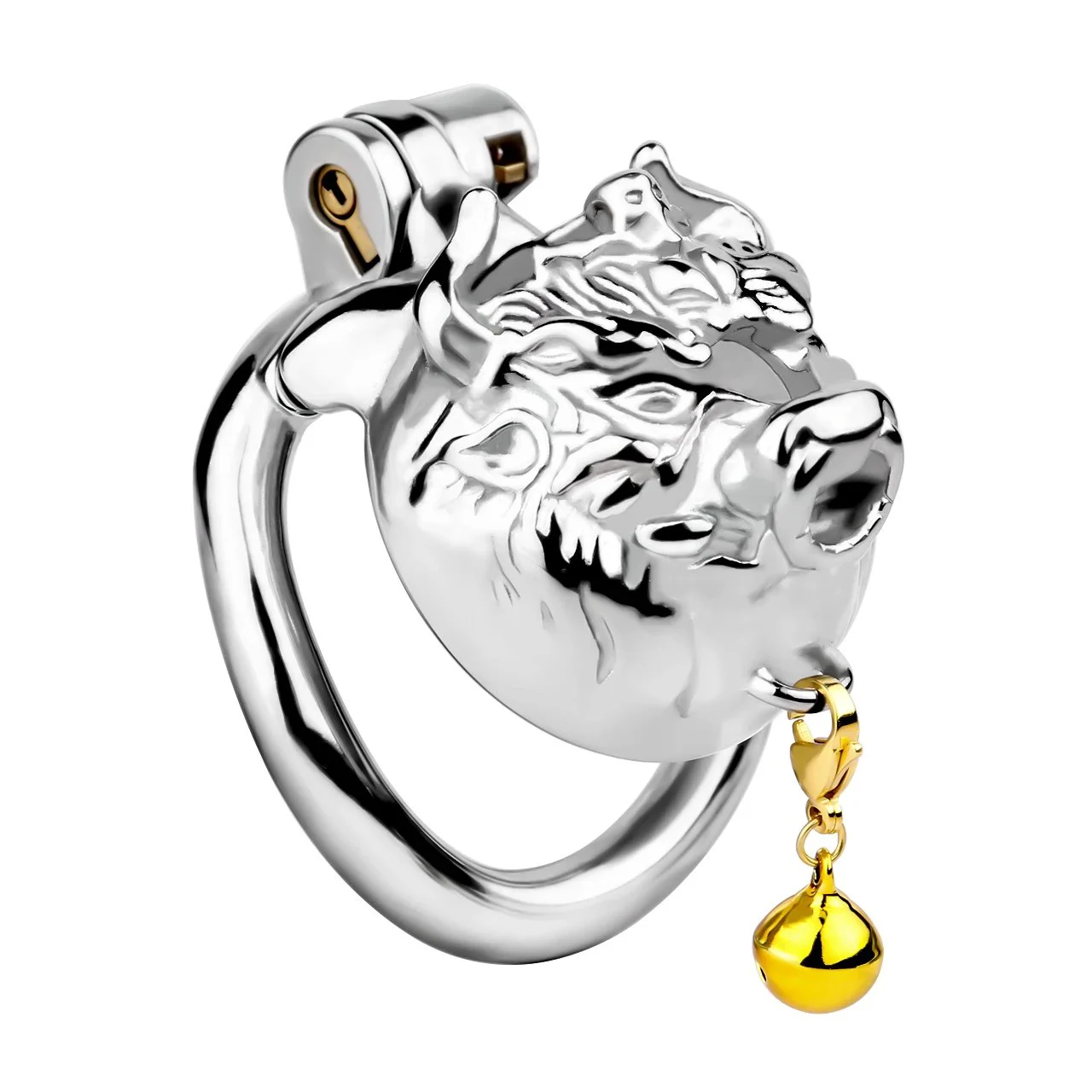 High Quality 304 Stainless Steel Cock Cage with Belt Fetish Shop Sex Toy Chastity Cages for Adult