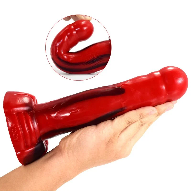 9.37 Inch Long 2.44'' Thick Adult Products Artificial Imitated Seal Dildo Silicone Animal Dildo Anal Plug for Women