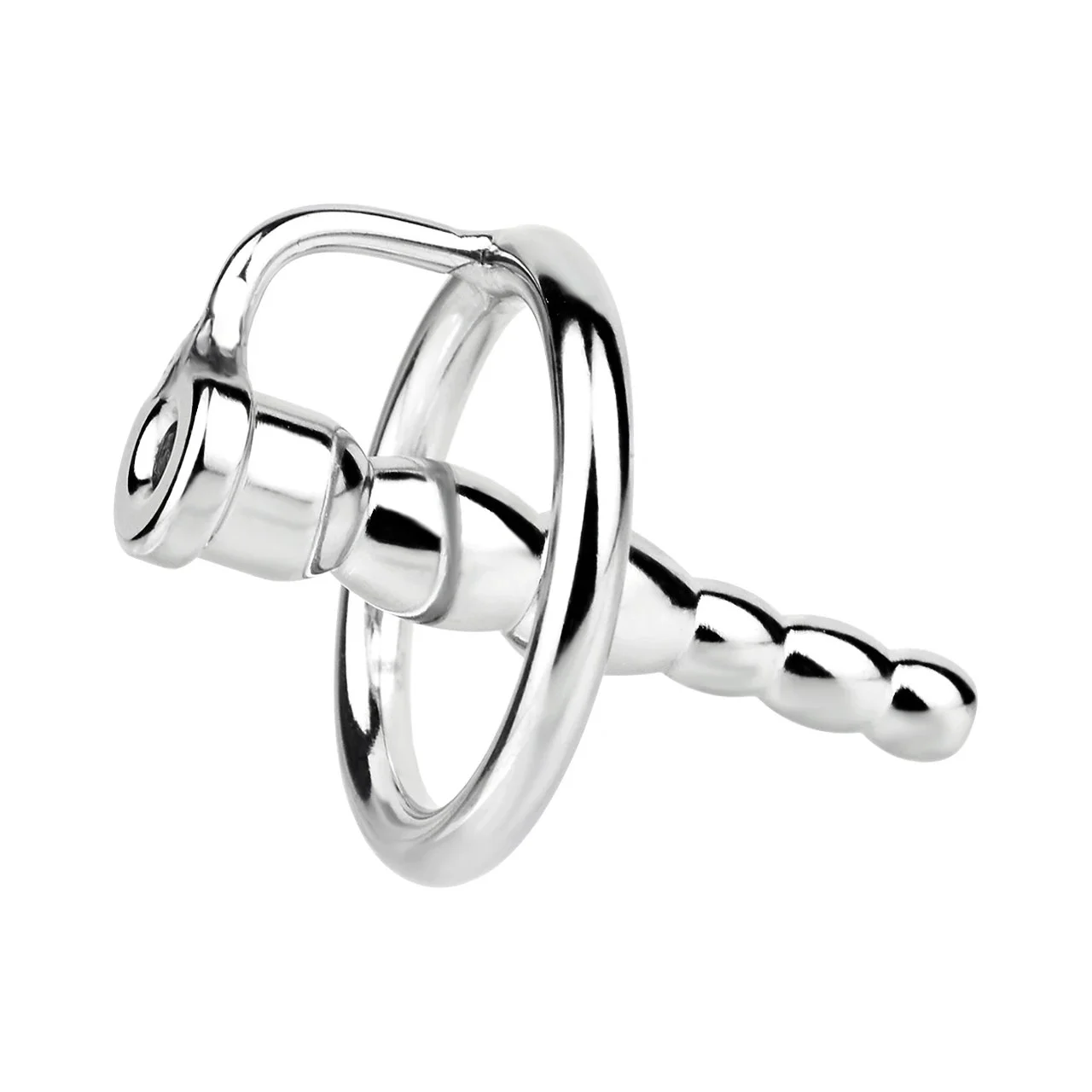 Male Urethral Sound Catheter Plug Sex Toy Wearable Metal Urethral Dilator Masturbation Stick Plug Urethral Catheter