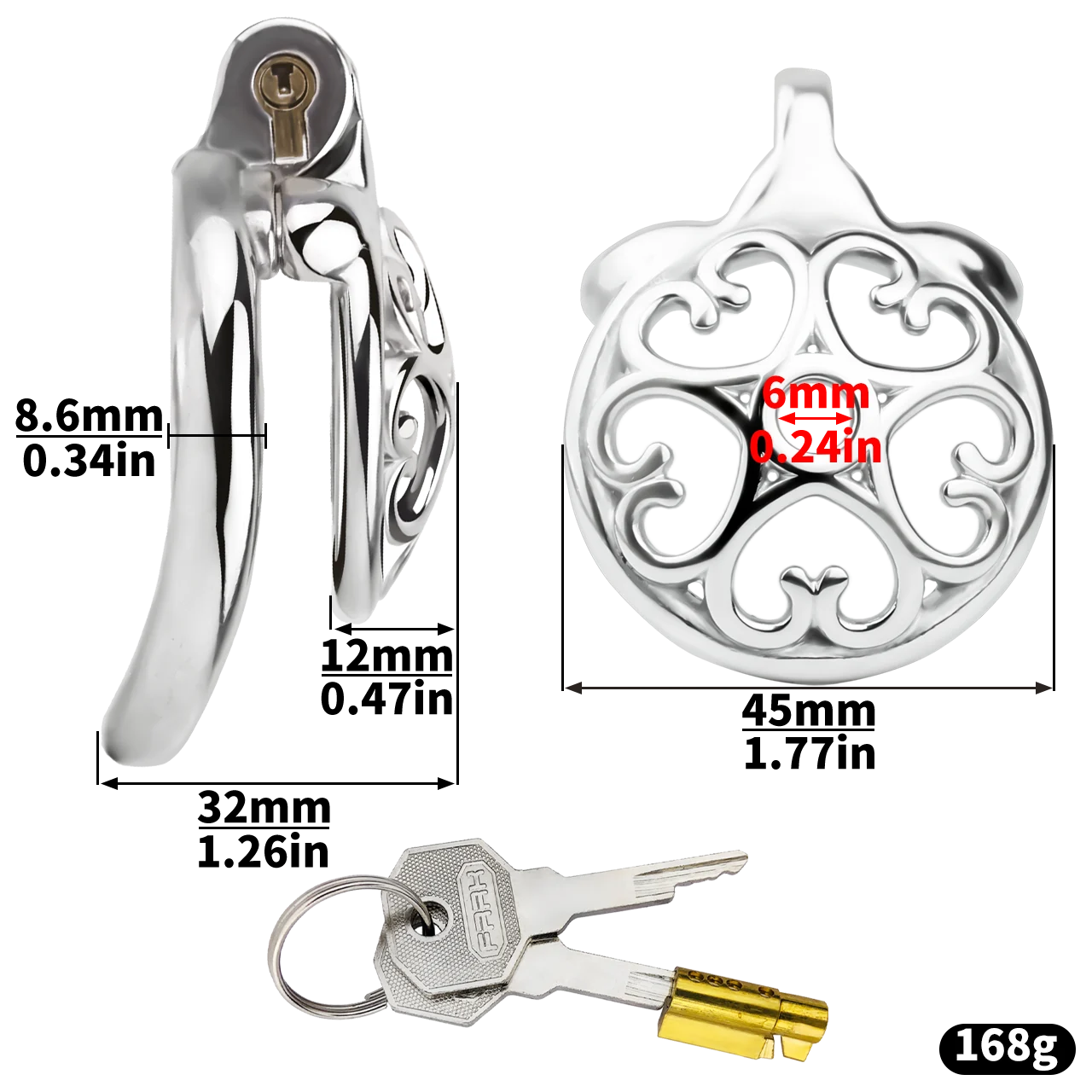Male Mini Chastity Cage Stainless Steel Chastity Device Penis Cage Cock Ring With Lock Sex Toys for Men Sissy