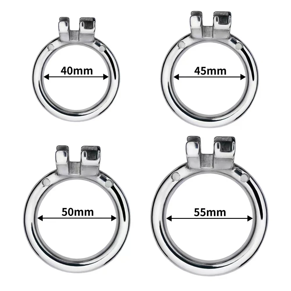 Stainless Steel Chastity Male Cock Cage Male Chastity Device With Catheter for Men