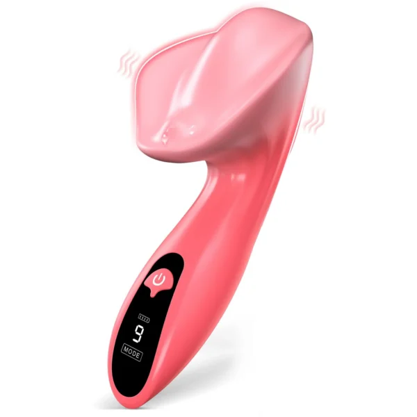 9 Powerful Vibration Modes LCD Display Quiet Mini G Spot Clitoral Vibrators Nipple Stimulation Sex Toys Vibrator Wand for Women