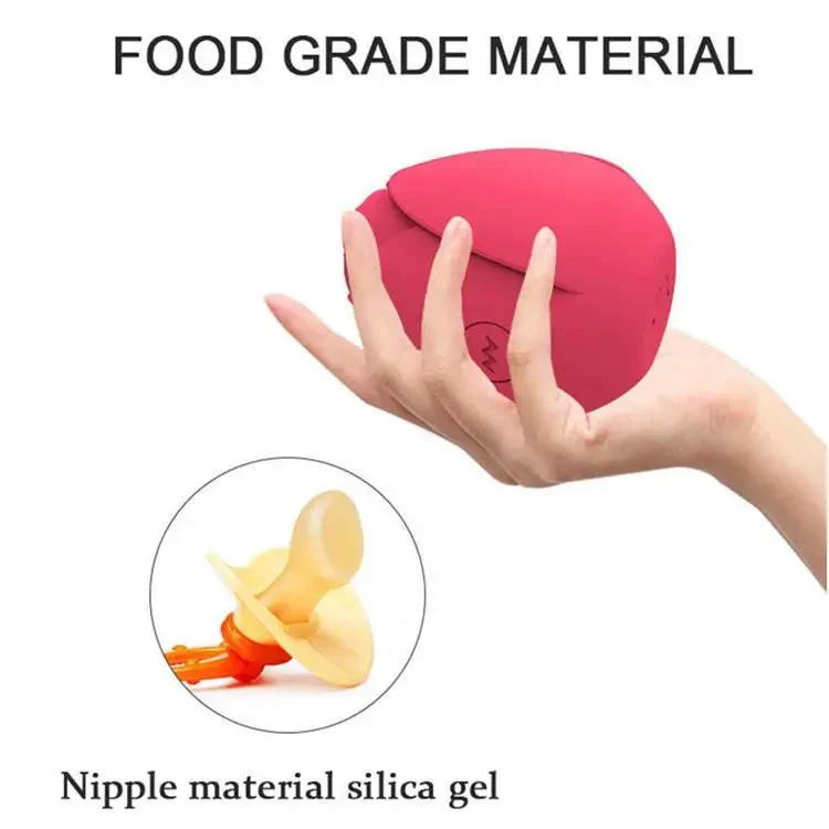 Rose Flower Vibrator 10 Speed Vagina Nipple Clitoral Sucking Vibrator Sex Toys for Women Lotus Vibrator
