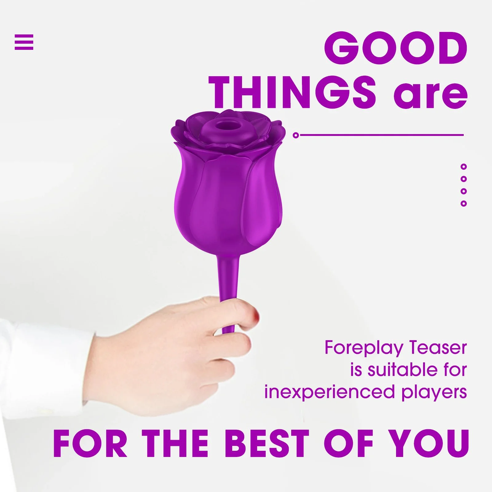 Rose Sucker Vibration Teasing Jumping Egg Female Masturbator Sex Toys Adult Products