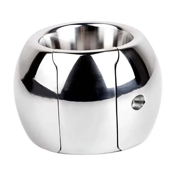 Stainless Steel Penis Bondage Cock Ring Heavy Male Ball Sex Toys for Male Delay Ejaculation Sex Toy Men